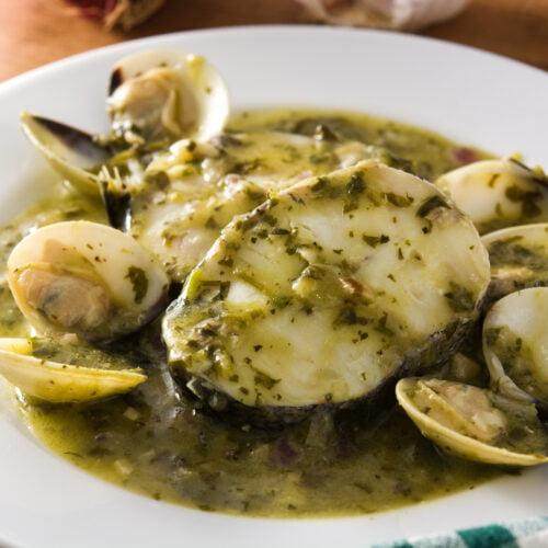 Hake in Green Sauce