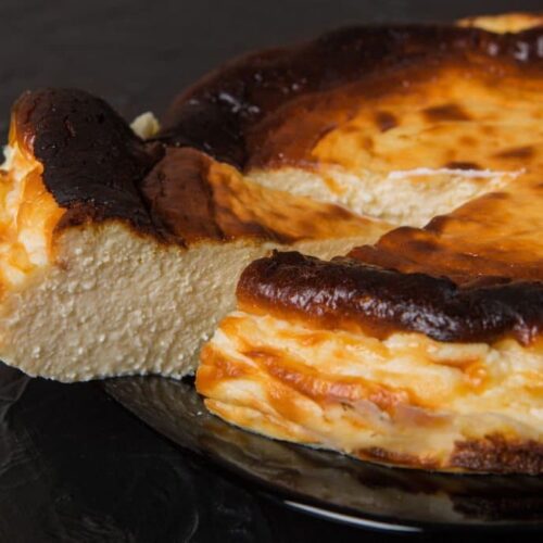 Basque cheesecake