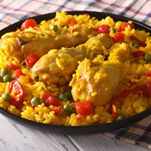 Authentic Spanish Chicken and Rice