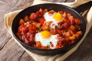 Huevos a la Flamenca (Flamenco Eggs)