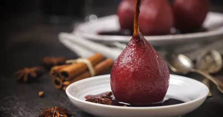 Lusciously Spiced Peras al Vino: A Warm and Cozy Dessert in 5 Simple Steps!