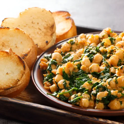 Spanish Chickpea and Spinach Stew