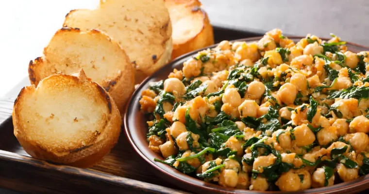 4 Deliciously Easy Steps to Make Authentic Spanish Chickpea and Spinach Stew