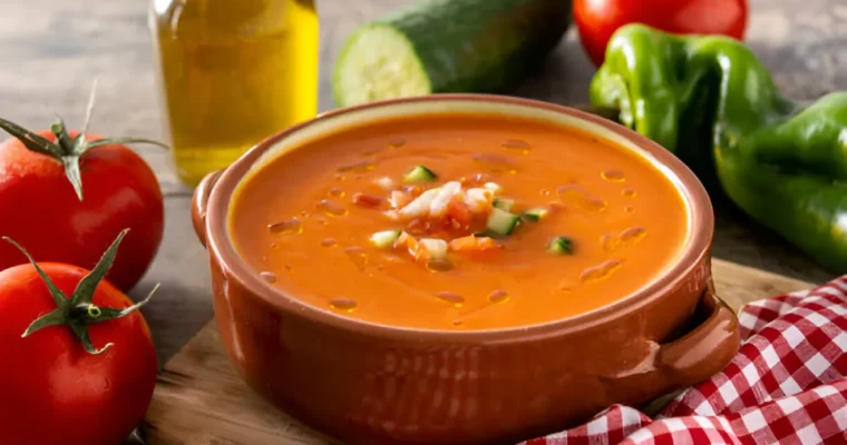 Level Up Your Lunch: Easy Spanish Gazpacho Recipe in Just 15 Minutes