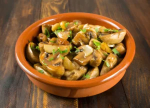 Spanish Garlic Mushrooms