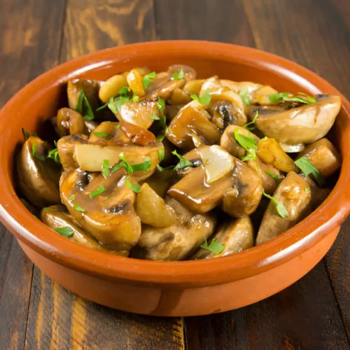 Spanish Garlic Mushrooms